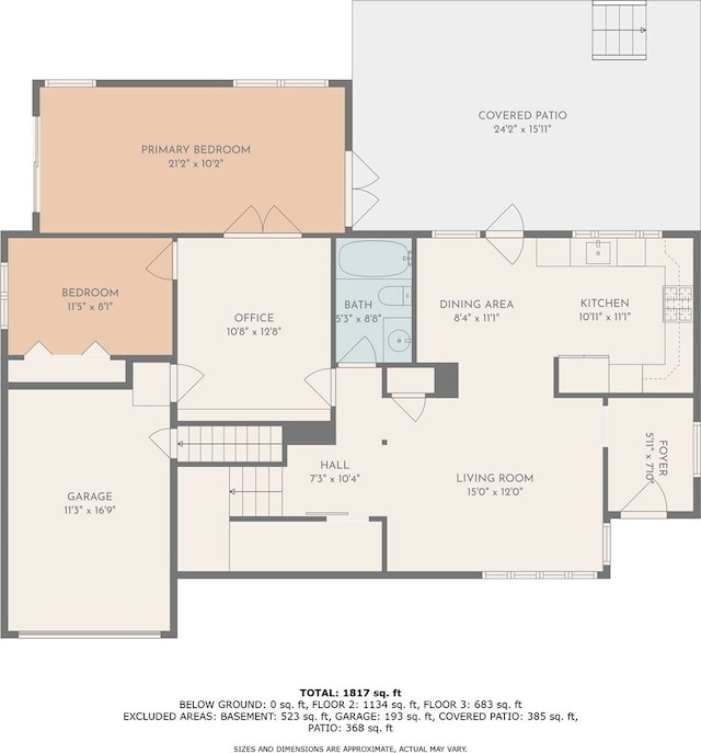 10218 NE 65th St, Kirkland, WA 98033 - view of room layout