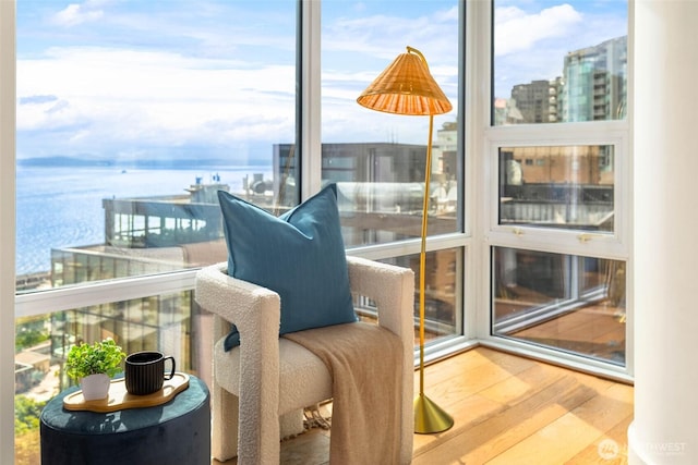 121 Stewart St Unit 1407, Seattle, WA 98101 - balcony with a city view