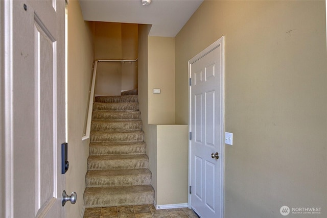 14007 69th Dr SE Unit W2, Snohomish, WA 98296 - stairway with baseboards