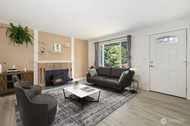 30215 6th Ave SW, Federal Way, WA 98023 - living room with light wood finished floors and baseboards
