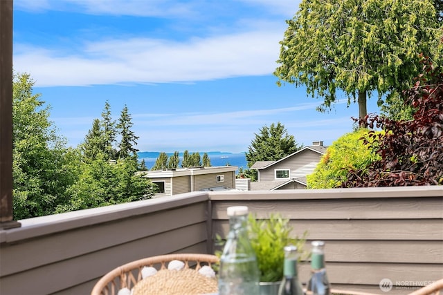 9201 24th Ave NW, Seattle, WA 98117 - balcony featuring a water view