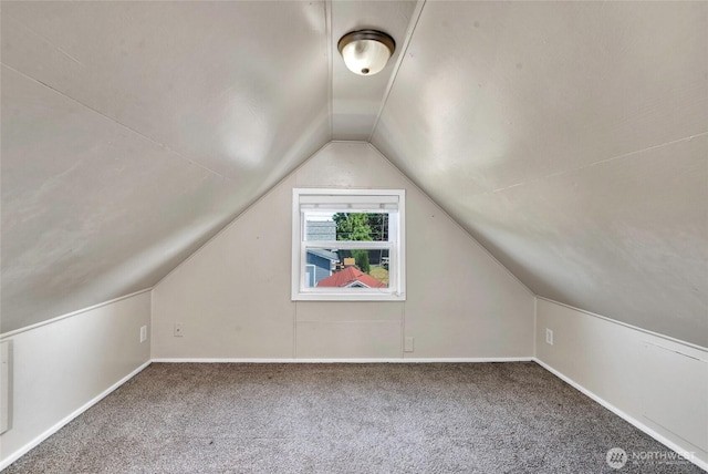 3109 N 7th St, Tacoma, WA 98406 - additional living space with vaulted ceiling and carpet flooring