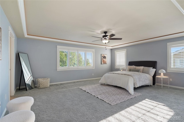 11214 172nd Street Ct E, Puyallup, WA 98374 - carpeted bedroom featuring a ceiling fan and baseboards