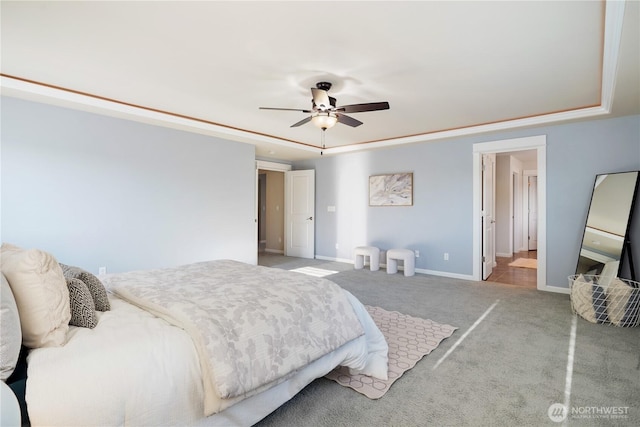 11214 172nd Street Ct E, Puyallup, WA 98374 - carpeted bedroom featuring baseboards and ceiling fan