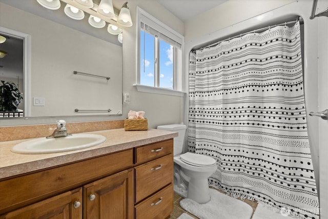 32421 Whitman Lake Dr E, Graham, WA 98338 - bathroom featuring vanity and a shower with curtain