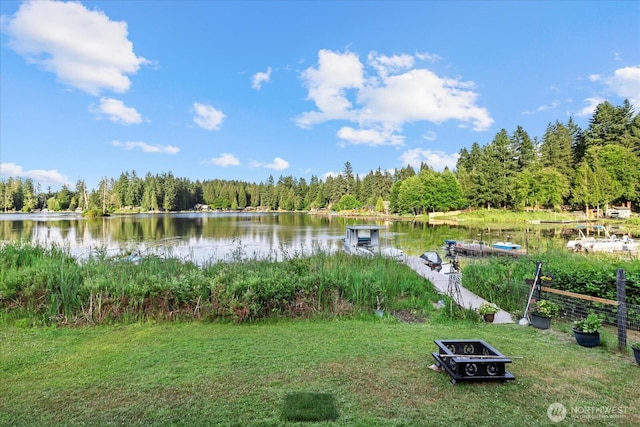 32421 Whitman Lake Dr E, Graham, WA 98338 - water view featuring a forest
