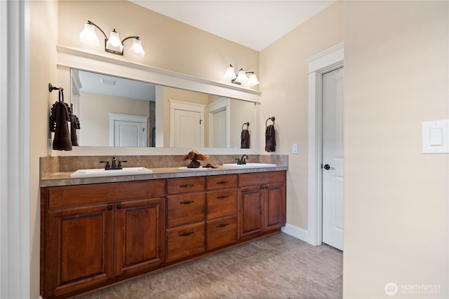 4837 Castleton Rd SW, Port Orchard, WA 98367 - full bath featuring double vanity and baseboards