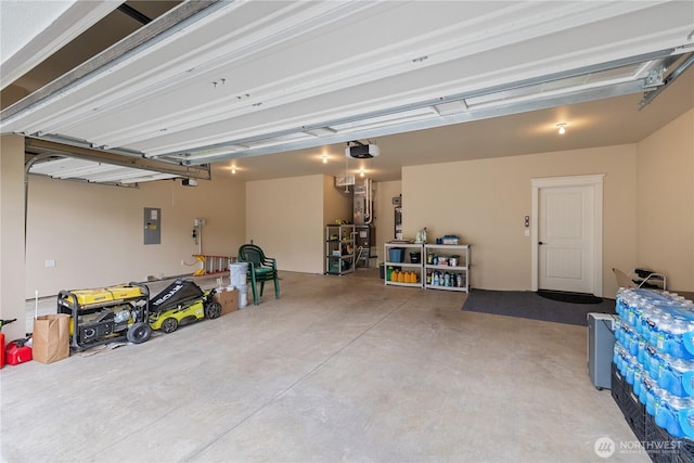 4837 Castleton Rd SW, Port Orchard, WA 98367 - garage featuring electric panel and a garage door opener