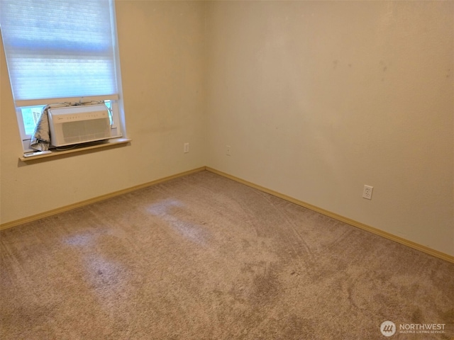 21724 E Terra Ln SE, Yelm, WA 98597 - carpeted empty room featuring baseboards and cooling unit