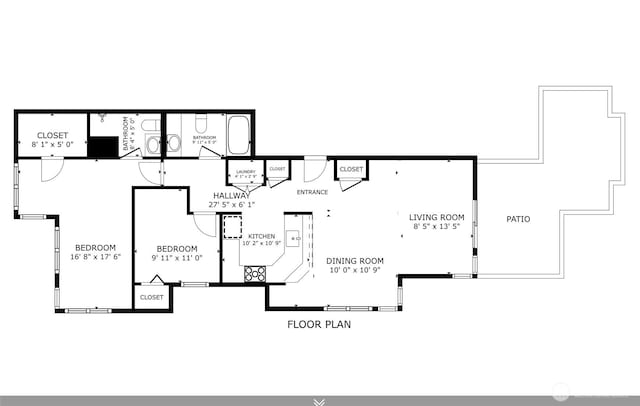 4026 Stone Way N Unit 501, Seattle, WA 98103 - view of floor plan / room layout