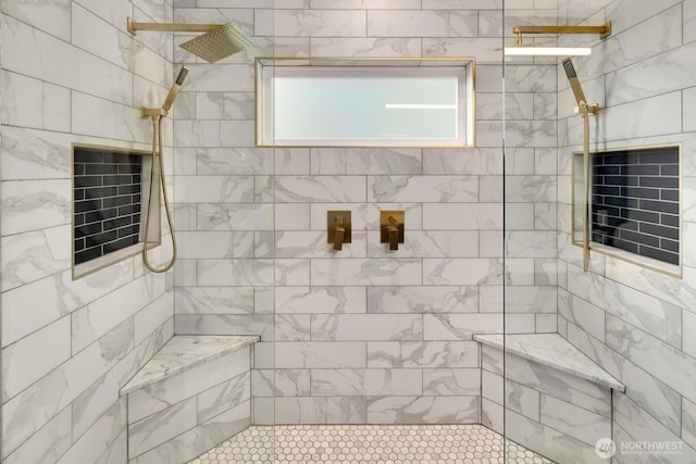 3249 27th Ave W, Seattle, WA 98199 - full bathroom featuring a walk in shower