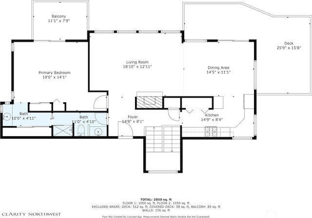 18920 NE 20th Ct, Redmond, WA 98052 - view of property floor plan