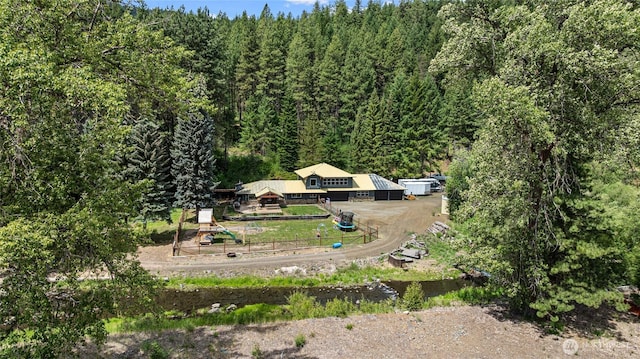 330 Swauk Creek Ln, Cle Elum, WA 98922 - view of subject property with a heavily wooded area