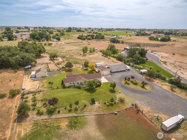 19627 Rd A NE, Soap Lake, WA 98851 - aerial overview of property's location with rural landscape