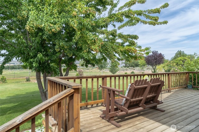 19627 Rd A NE, Soap Lake, WA 98851 - view of wooden terrace