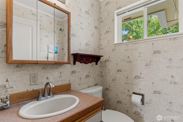 19627 Rd A NE, Soap Lake, WA 98851 - bathroom with toilet and vanity