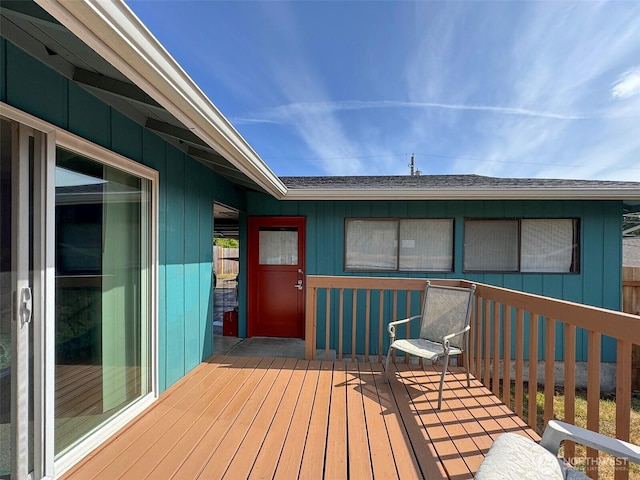 1521 W 13th St, Port Angeles, WA 98363 - view of wooden terrace
