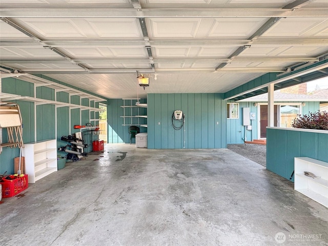 1521 W 13th St, Port Angeles, WA 98363 - garage with a garage door opener