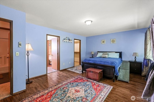 13319 15th Avenue Ct E, Tacoma, WA 98445 - bedroom with wood finished floors and ensuite bathroom
