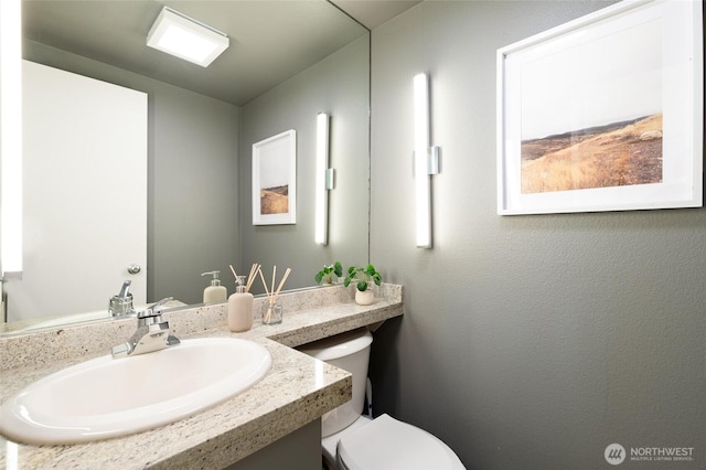 101 NW 58th St Unit 10, Seattle, WA 98107 - bathroom with vanity and toilet
