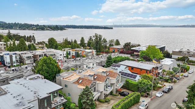 10135 NE 64th St Unit A, Kirkland, WA 98033 - drone / aerial view of a large body of water