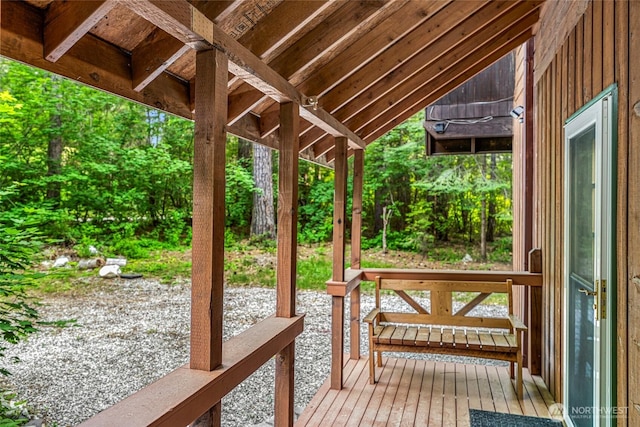 18690 Rieche Rd, Lake Wenatchee, WA 98826 - view of deck