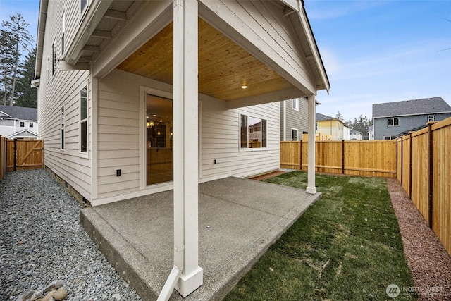 20424 E 97th Ave E Unit 6, Graham, WA 98338 - fenced backyard with a patio area
