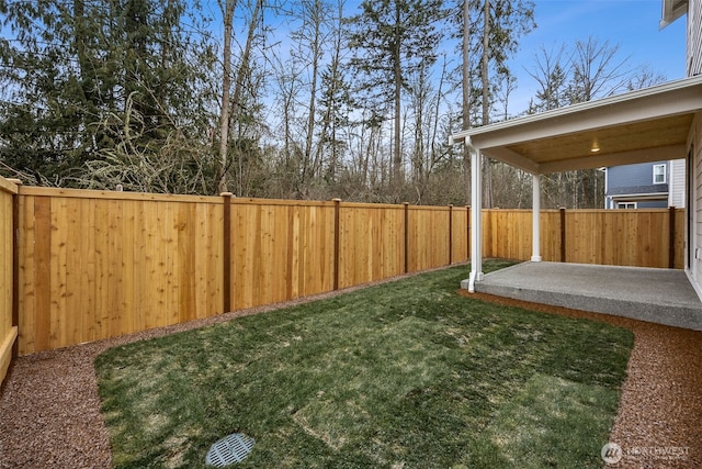 20424 E 97th Ave E Unit 6, Graham, WA 98338 - fenced backyard featuring a patio