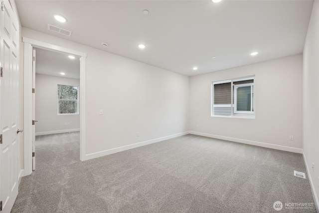 20424 E 97th Ave E Unit 6, Graham, WA 98338 - unfurnished room with carpet floors and recessed lighting