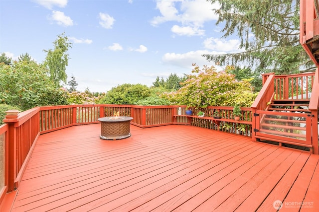50 Hemlock Way, Sequim, WA 98382 - view of wooden deck