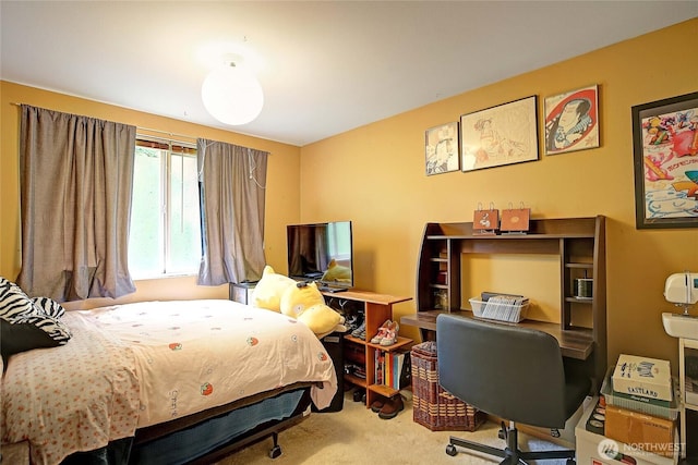 657 SW Camano Dr, Camano Island, WA 98282 - bedroom with carpet floors and an office area