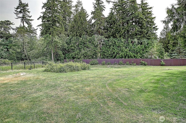 657 SW Camano Dr, Camano Island, WA 98282 - view of yard