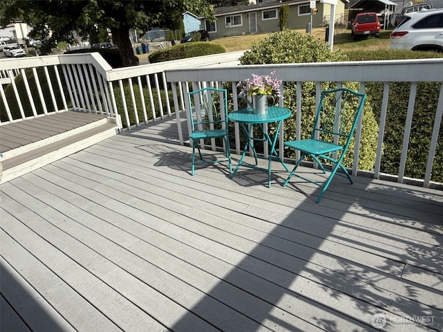 2748 SW 327th St S, Federal Way, WA 98023 - wooden terrace with a residential view