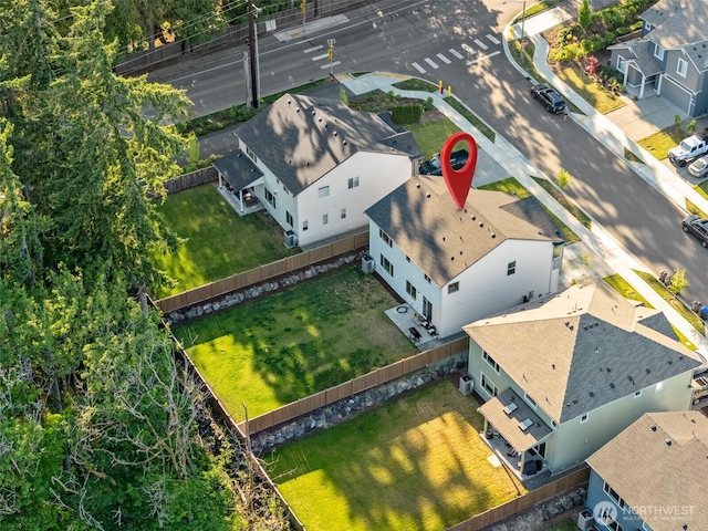 2405 NE Waterlily Way, Poulsbo, WA 98370 - aerial perspective of suburban area