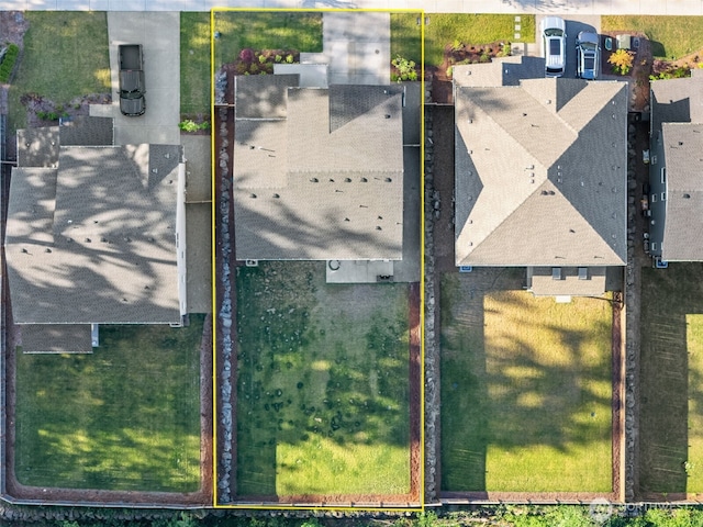 2405 NE Waterlily Way, Poulsbo, WA 98370 - aerial overview of property's location with property parcel outlined