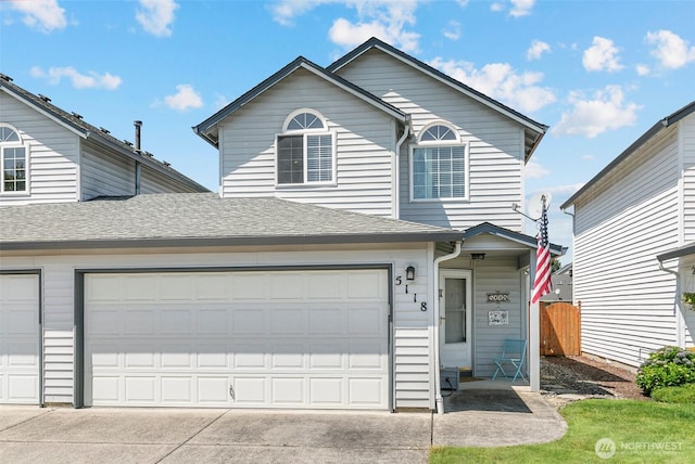 5118 NE 75th Ave, Vancouver, WA 98661 - view of front of house featuring driveway and roof with shingles