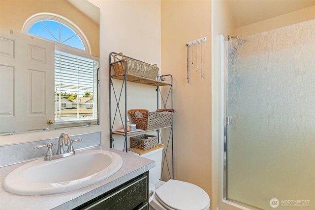 5118 NE 75th Ave, Vancouver, WA 98661 - full bathroom featuring a stall shower and vanity