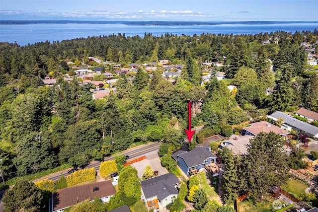 11520 3rd Ave NW, Seattle, WA 98177 - aerial view of property and surrounding area featuring nearby suburban area