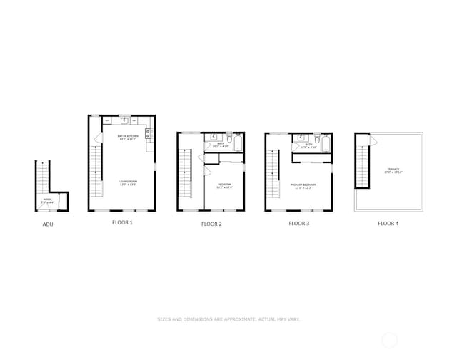 1300 E Remington Ct Unit A, Seattle, WA 98122 - view of property floor plan
