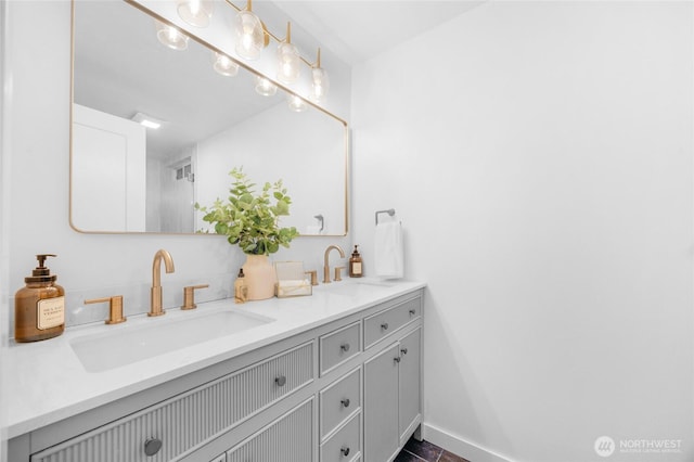 20201 45th Dr SE, Bothell, WA 98012 - full bath featuring double vanity and baseboards