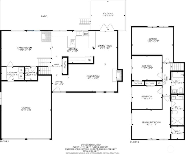 20201 45th Dr SE, Bothell, WA 98012 - view of floor plan / room layout