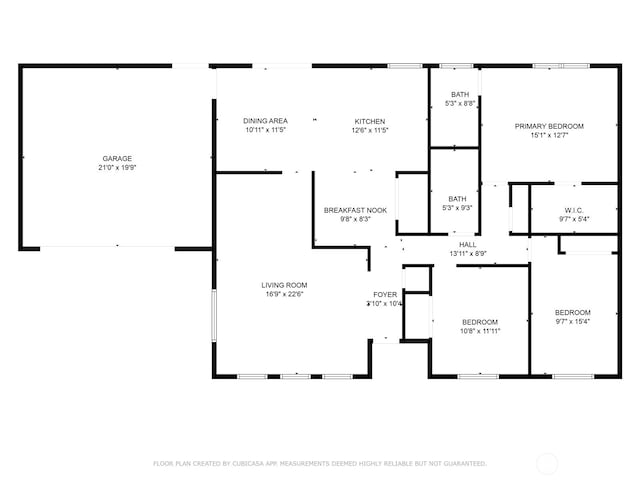 421 E Marion St, Aberdeen, WA 98520 - view of floor plan / room layout