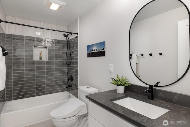 18114 NE 23rd St, Redmond, WA 98052 - full bath featuring vanity and shower / tub combination