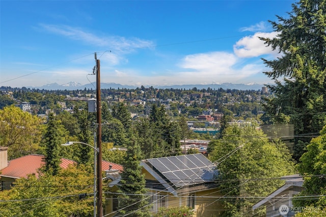 2707 4th Ave W, Seattle, WA 98119 - aerial view of a mountain backdrop