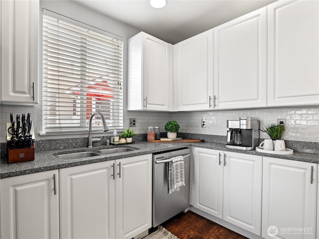 800 96th Ave NE Unit H202, Lake Stevens, WA 98258 - kitchen featuring stainless steel dishwasher and white cabinets