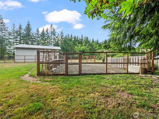 101 E Carols Pl, Belfair, WA 98528 - view of yard