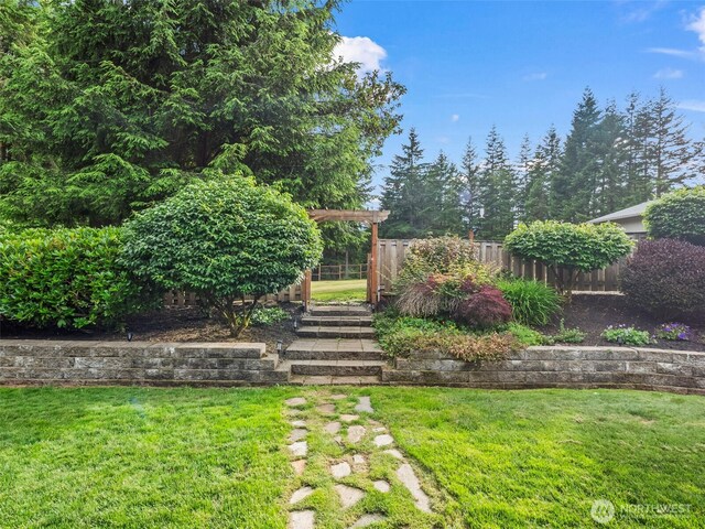 101 E Carols Pl, Belfair, WA 98528 - view of yard