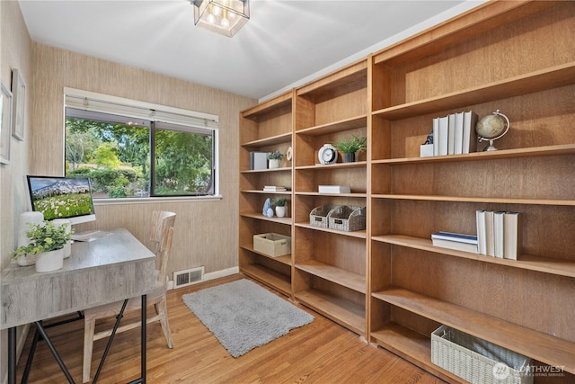 18035 8th Ave NW, Shoreline, WA 98177 - office area featuring wood finished floors