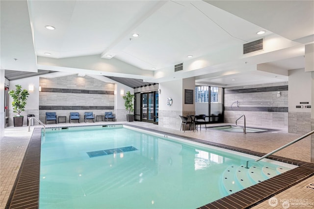 177 107th Ave NE Unit 1012, Bellevue, WA 98004 - indoor pool featuring a sink