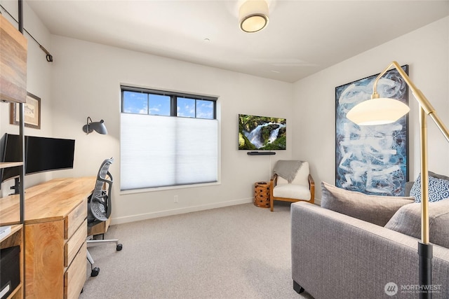 4566 Flying Goat Ave NE Unit C220, Bainbridge Island, WA 98110 - office with carpet flooring and baseboards